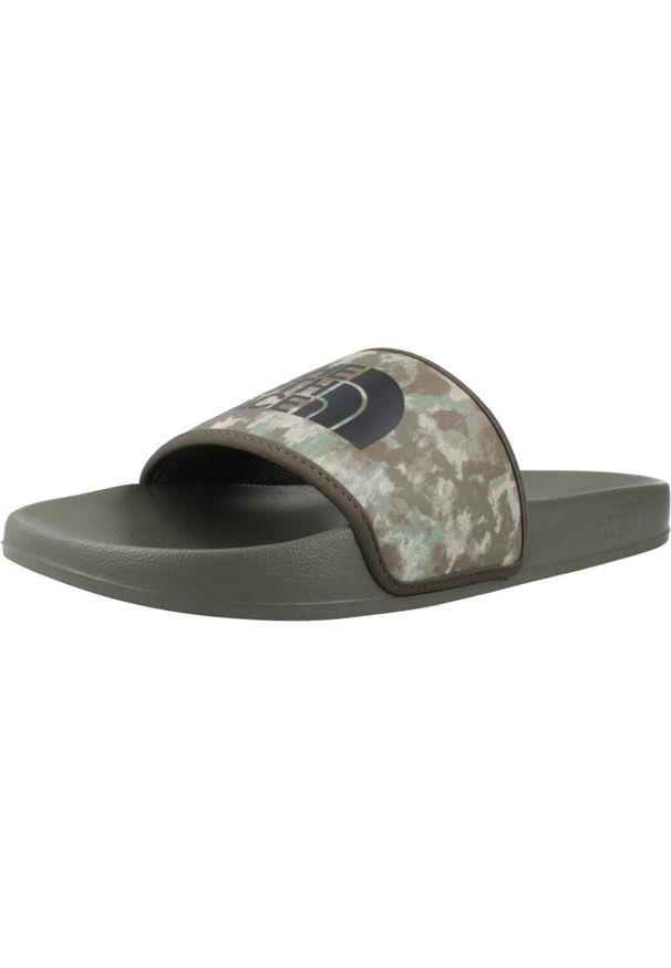 The North Face - Sandały THE NORTH FACE PALA M BASECAMP SLIDE Zielony. Kolor: zielony. Materiał: syntetyk, materiał. Sport: pływanie