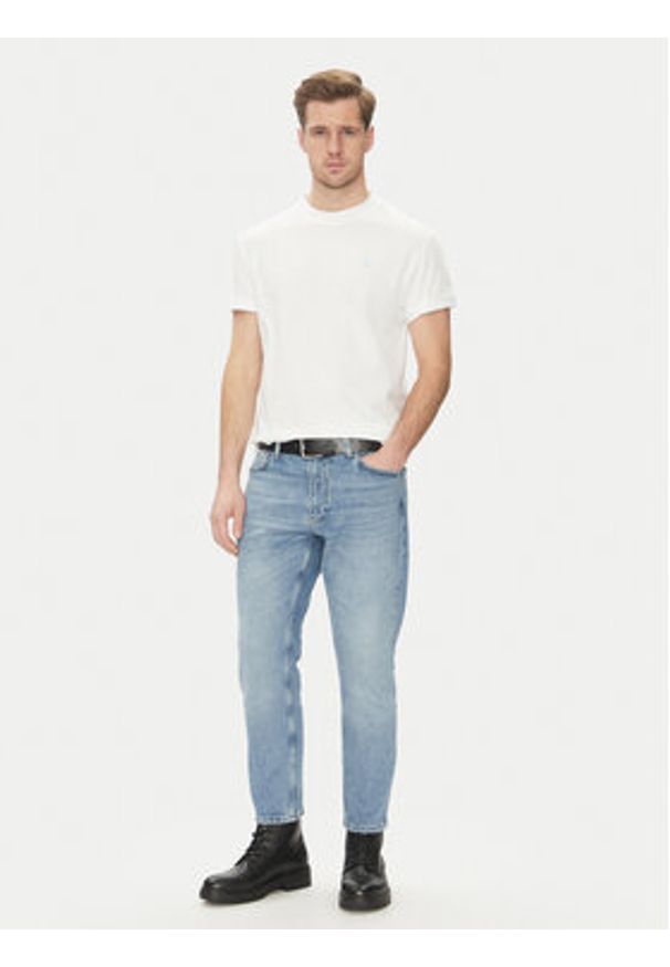 Calvin Klein Jeans Jeansy J30J327174 Niebieski Tapered Fit. Kolor: niebieski