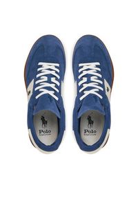 Polo Ralph Lauren Sneakersy Heritage Aera 809965070001 Granatowy. Kolor: niebieski. Materiał: zamsz, skóra #6
