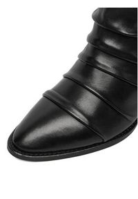 Badura Kozaki EO-APRIL-25FW218-1 Czarny. Kolor: czarny. Materiał: skóra #3