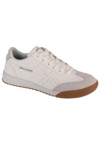 skechers - Buty do chodzenia męskie Skechers Zinger Manzanilla Totale. Kolor: biały. Materiał: syntetyk, materiał. Szerokość cholewki: normalna. Sport: turystyka piesza #1