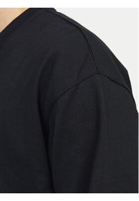 Jack & Jones Longsleeve Vesterbro 12251775 Czarny Loose Fit. Kolor: czarny. Materiał: bawełna. Długość rękawa: długi rękaw #4