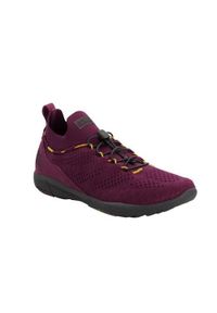 Buty do chodzenia damskie Jack Wolfskin Spirit Knit Low. Kolor: czerwony. Materiał: materiał, syntetyk. Szerokość cholewki: normalna. Sport: turystyka piesza