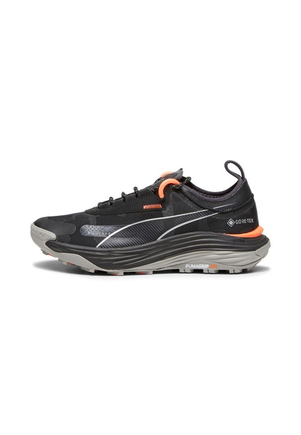 Damskie buty trailowe Puma Voyage Nitro 3 Gore-Tex. Kolor: czarny. Technologia: Gore-Tex