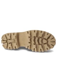 Beżowe Półbuty Maciejka Stylowe Obuwie Damskie. Okazja: na co dzień. Zapięcie: sznurówki. Kolor: beżowy. Materiał: materiał. Szerokość cholewki: normalna. Styl: elegancki #7