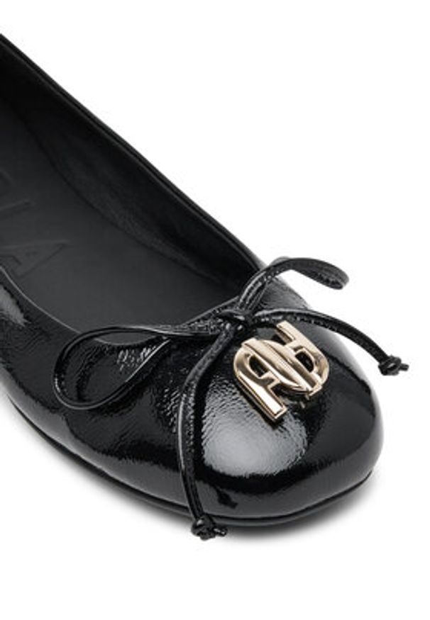 Furla Baleriny Ballet Ballerina YJ00BAL W36000 O6000 Czarny. Kolor: czarny. Materiał: skóra