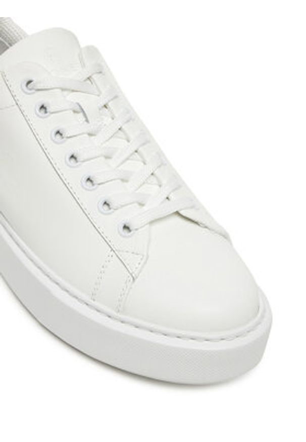 Aigner Sneakersy Sally 23A 1251420 Biały. Kolor: biały. Materiał: skóra