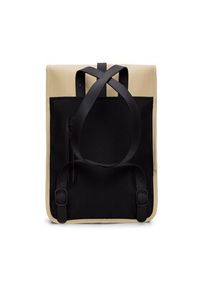 Rains Plecak Backpack Mini W3 13020 Beżowy. Kolor: beżowy. Materiał: materiał #4