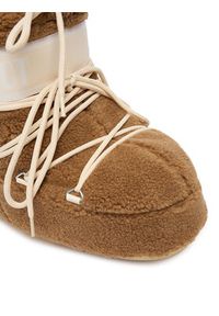 Moon Boot Śniegowce Mb Icon Low Fleece 80D1409700 Brązowy. Kolor: brązowy. Materiał: materiał #3
