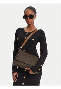 MICHAEL Michael Kors Torebka Nessa 30T5G8ZM3B Brązowy. Kolor: brązowy. Materiał: skórzane