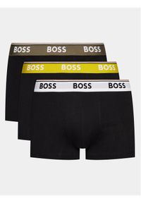 BOSS - Boss Komplet 3 par bokserek 50499420 Kolorowy. Materiał: bawełna. Wzór: kolorowy #1