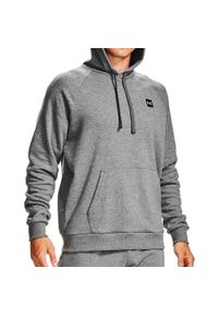 Bluza sportowa męska Under Armour Rival Fleece Hoodie. Kolor: szary. Materiał: poliester, bawełna #1