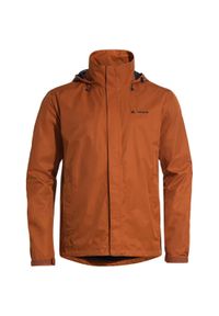 Kurtka trekkingowa męska Vaude Escape Light. Kolor: brązowy. Materiał: softshell. Sport: turystyka piesza