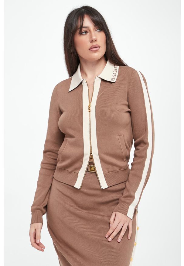 Elisabetta Franchi - Kardigan damski ELISABETTA FRANCHI