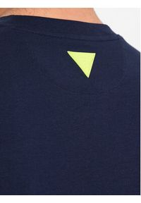 Guess T-Shirt Z3YI03 J1314 Granatowy Slim Fit. Kolor: niebieski. Materiał: bawełna #3