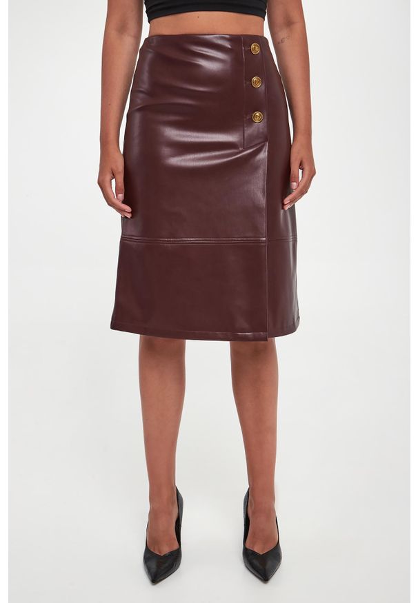 Twinset Milano - Spódnica z ekoskóry TWINSET