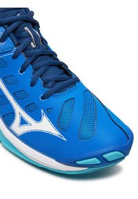 Mizuno Buty halowe Wave Voltage 2 V1GA2460 Niebieski. Kolor: niebieski. Materiał: skóra. Model: Mizuno Wave #5