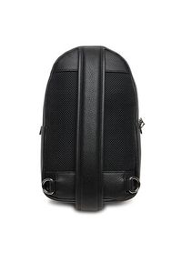 TOMMY HILFIGER - Tommy Hilfiger Plecak Th Central Sling Bag AM0AM13575 Czarny. Kolor: czarny. Materiał: skóra #3