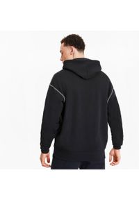 Bluza z kapturem Puma Recheck Pack Graphic Hoodie, Mężczyźni. Typ kołnierza: kaptur. Kolor: czarny. Materiał: bawełna, materiał