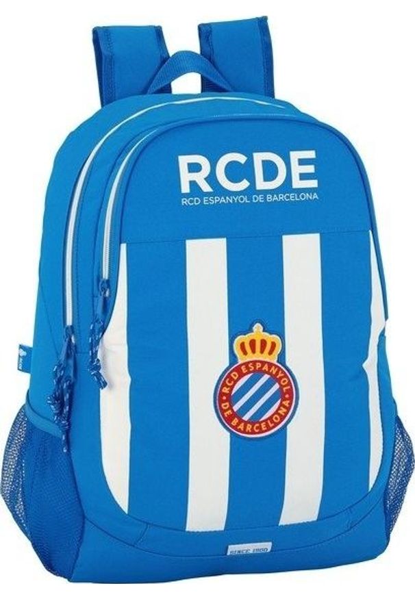 RCD Espanyol Plecak szkolny RCD Espanyol Niebieski Biały. Kolor: biały, niebieski, wielokolorowy
