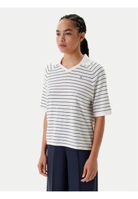 TOMMY HILFIGER - Tommy Hilfiger Polo WW0WW45694 Granatowy Regular Fit. Typ kołnierza: polo. Kolor: niebieski. Materiał: bawełna