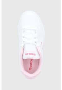 Reebok Classic buty dziecięce RBK ROYAL COMPLETE kolor biały. Nosek buta: okrągły. Zapięcie: sznurówki. Kolor: biały. Materiał: guma. Model: Reebok Classic, Reebok Royal