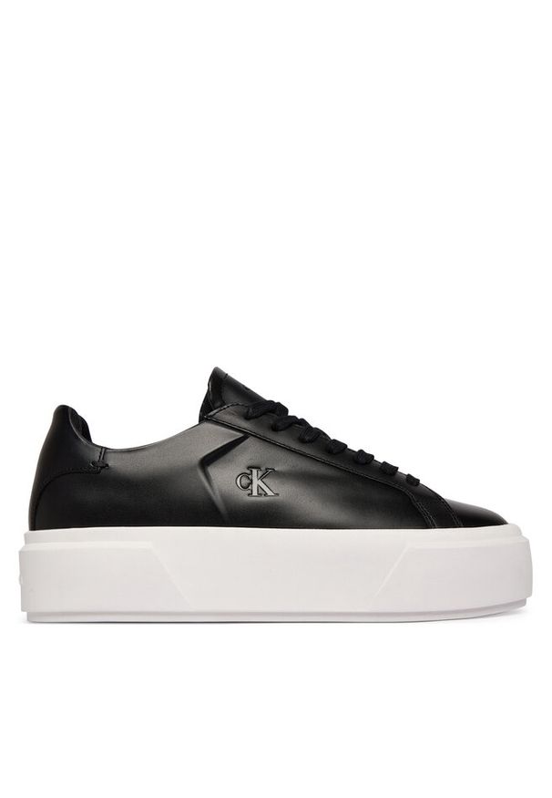 Sneakersy Calvin Klein. Kolor: czarny