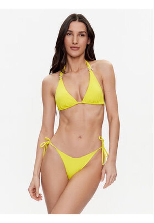 Pinko Dół od bikini Veduta 101268 A0S4 Żółty. Kolor: żółty. Materiał: syntetyk