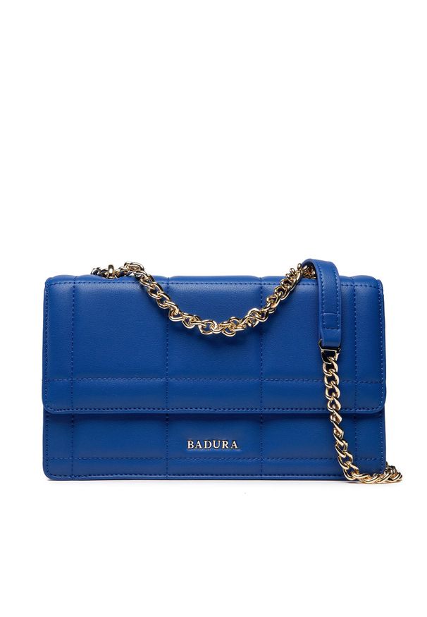 Torebka Badura CS7031 Blue. Kolor: niebieski. Materiał: skórzane