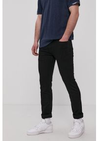 Tommy Jeans Jeansy męskie. Kolor: czarny