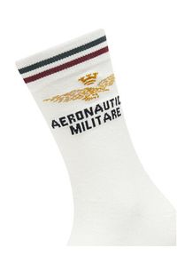 Aeronautica Militare Skarpety Wysokie Męskie 252CZ0012UL00499 Biały. Kolor: biały. Materiał: materiał, bawełna #3