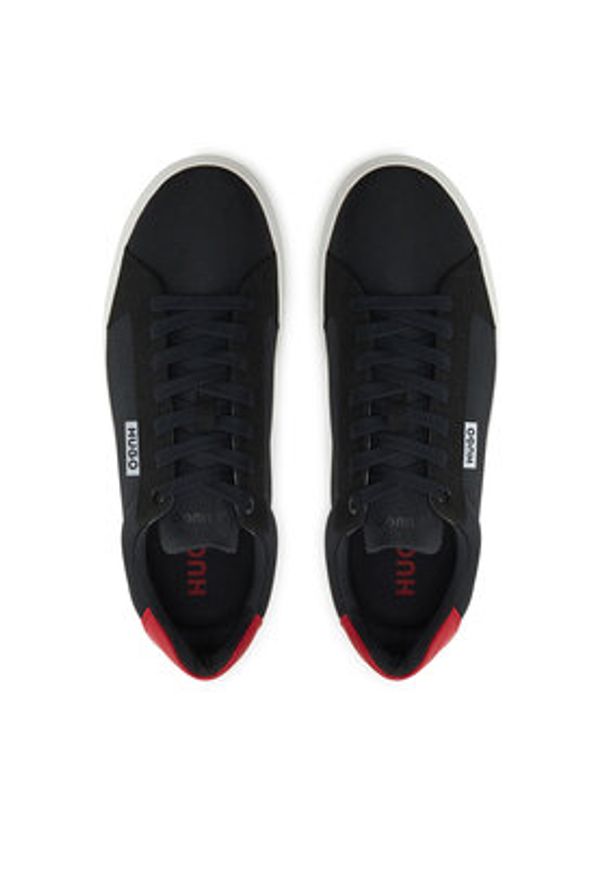 Hugo - HUGO Sneakersy Morrie 50535849 Czarny. Kolor: czarny. Materiał: materiał