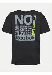 Reebok T-Shirt Unisex Not A Spectator 100075624 Czarny Relaxed Fit. Kolor: czarny. Materiał: bawełna #7