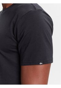 Quiksilver T-Shirt Ev Comp Logo EQYZT08182 Czarny Regular Fit. Kolor: czarny. Materiał: bawełna