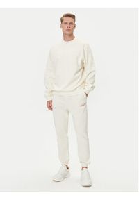 Jack & Jones - Jack&Jones Spodnie dresowe Kane Billy 12283257 Écru Relaxed Fit. Materiał: bawełna #10