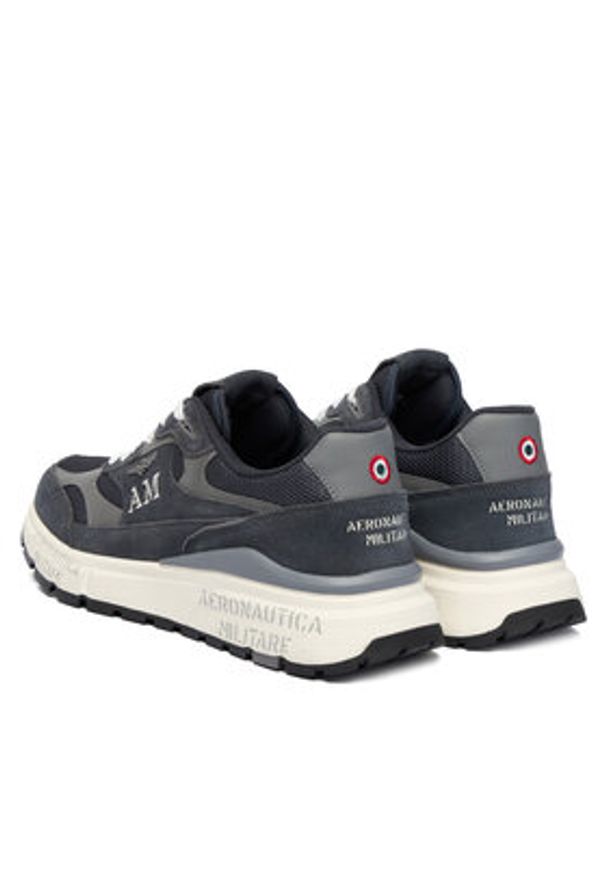 Aeronautica Militare Sneakersy 252SC0318UCT04248 Granatowy. Kolor: niebieski. Materiał: materiał