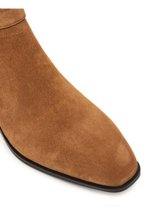 Liu Jo Botki Liz 01 SF5123 PX002 Brązowy. Kolor: brązowy. Materiał: zamsz, skóra