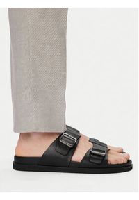 G-Star RAW - G-Star Raw Klapki EO-MOBEL-02 MI34 Czarny. Kolor: czarny. Materiał: skóra #7