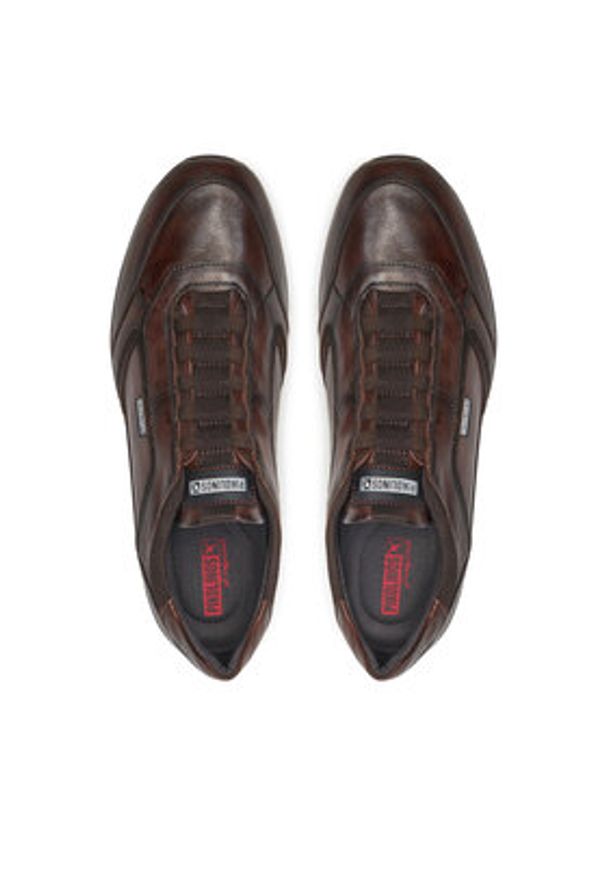 Pikolinos Sneakersy M5N-6247C1 Brązowy. Kolor: brązowy. Materiał: skóra