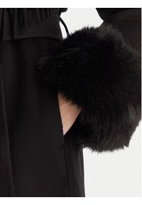 MARCIANO by GUESS Płaszcz wełniany 5BGL46 7125A Czarny Regular Fit. Kolor: czarny. Materiał: wełna #4