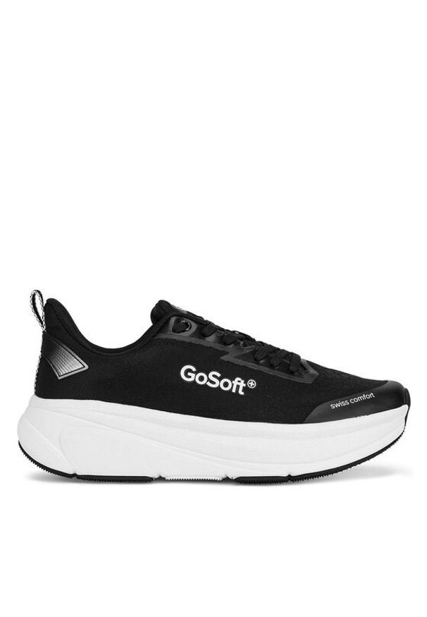 Go Soft Sneakersy MF1636-1 Czarny. Kolor: czarny. Materiał: materiał