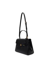 Lauren Ralph Lauren - LAUREN RALPH LAUREN Torebka 431P11738002 Czarny. Kolor: czarny. Materiał: skórzane #3