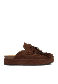 Klapki DeeZee. Kolor: brązowy #1