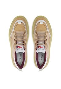 Vic Matié Sneakersy 1F2306D 04BOZTE43 Beżowy. Kolor: beżowy. Materiał: skóra, zamsz #3