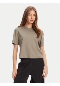Guess T-Shirt V3RI08 I3Z14 Zielony Regular Fit. Kolor: zielony. Materiał: bawełna