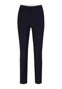 BOSS - Boss Spodnie materiałowe 50490051 Granatowy Regular Fit. Kolor: niebieski. Materiał: wełna #6
