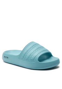 Adidas - adidas Klapki Adilette Ayoon W IE5623 Niebieski. Kolor: niebieski