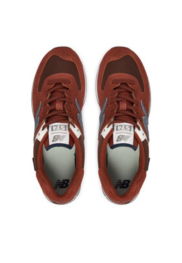 New Balance Sneakersy U5744DM Szary. Kolor: szary. Materiał: zamsz, skóra