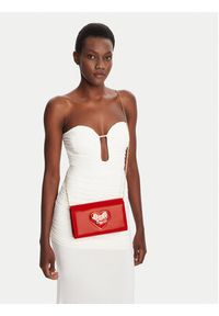 Love Moschino - LOVE MOSCHINO Torebka JC4186PP1NLP0500 Czerwony. Kolor: czerwony. Materiał: skórzane #3