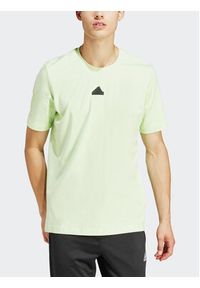 Adidas - adidas T-Shirt City Escape Graphic IN6237 Zielony Regular Fit. Kolor: zielony. Materiał: bawełna #3